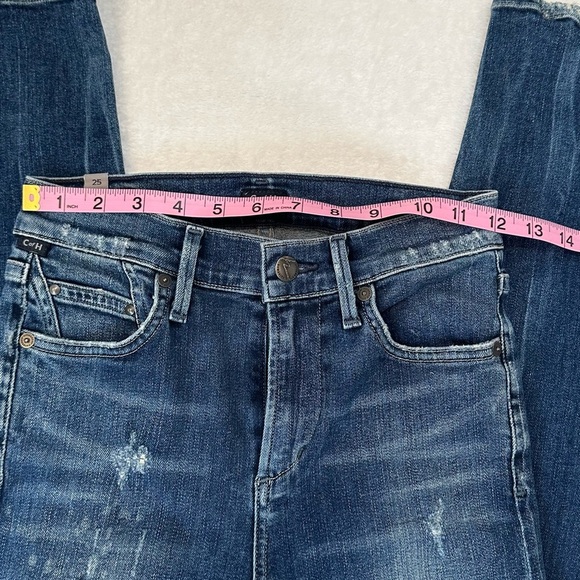 Citizens Of Humanity Rocket High Rise Skinny Jeans with Distressed Finish - Picture 6 of 16